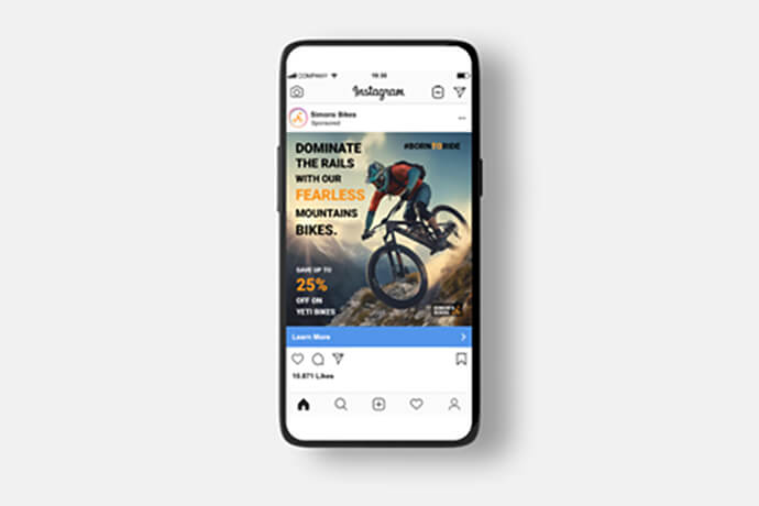 Instagram advertising