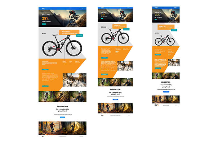 Landingpage flat
