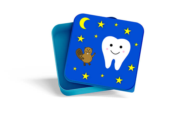 Tooth tin for boys
